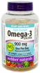 Webber Naturals - Triple Strength Omega 3 80's