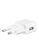 Fast Charging Travel Adapter With Cable White