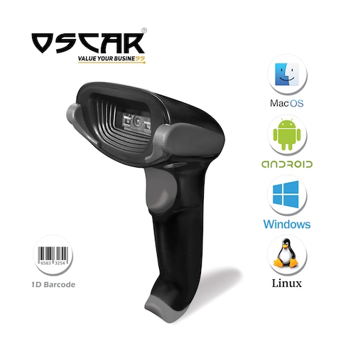 OSCAR Point of Sale POS System J1900 / 4GB RAM / 64 SSD   15&quot; Touchscreen POS Terminal + Thermal Receipt Printer 80mm + Cash Register Drawer 5Notes 8Coins + Barcode Scanner 1D (Without POS Software)