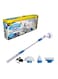 Hurricane 5-Piece Spin Scrubber Blue/White/Silver