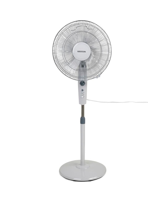 Krypton Portable Stand Fan 60W KNF6112 White