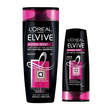 L&#39;Oreal Paris Elvive Arginine Resist Shampoo - 700ml + Conditioner - 200ml