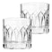 Ocean Traze Past Double Rock Whisky Glass 350ml 2 PCS