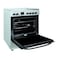 Nobel 4 Burner Ceramic Electric Oven NGC60VTC Silver 60x60cm