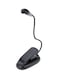 Generic - Portable Flexible LED Stand Clip Desk Lamp Black 4.0x22.0x7.9centimeter