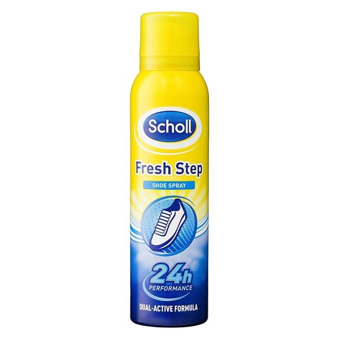 Buy Scholl Fresh Step Odour Elimination Foot Spray -150ml - Clear in UAE