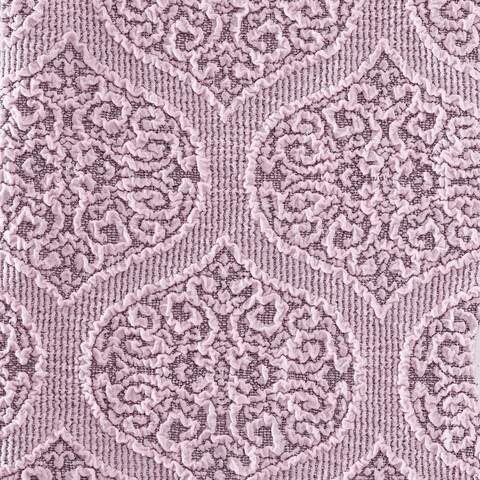 Fabienne Turkish Stretchable Jacquard Sofa Cover Two Seater Pink Free Size