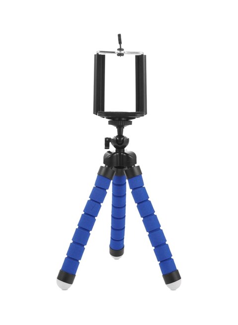 Generic - Tripod Portable And Adjustable Holder Stand Blue/Black
