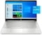 Hp 15.6&quot; Laptop, 11th Gen Intel Core i3-1115G4, 8GB DDR4 RAM, 256GB SSD, HDMI, Webcam, Wi-Fi, Bluetooth, Windows 10 Home, Natural Silver