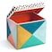 Djeco Geometry Seat Toy Box