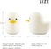 Aokpsrt Silicone Duck Night Light For Kids Rechargeable Nursery Bedside Lamp With Touch Sensor &amp; Timer Setting Breastfeeding