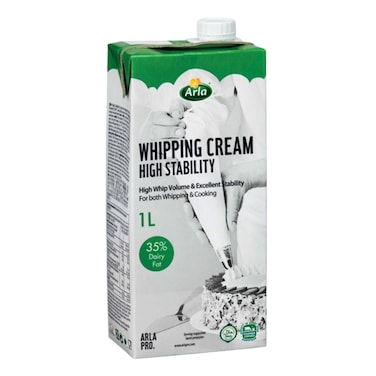 Arla Whipping Cream High Stability 1L