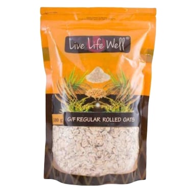 Live Life Well Gluten Free Regular Rolled Oats 500g