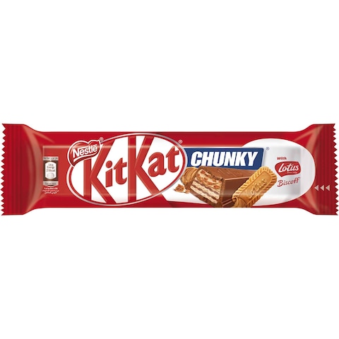 Nestle Kitkat  Chunky With Lotus Biscoff Chocolate 41.5g