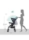 Moon Strek Stroller, Dark Grey/Black
