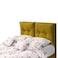In House Le&oacute;n Velvet Bed Frame - Queen - 200x140 cm - Gold