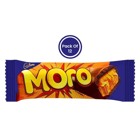 Cadbury Moro Chocolate Bar 40g x Pack Of 12