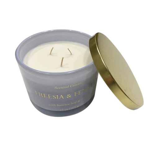 BYFT Hero Jar Candle Iconic Design Bamboo Leaf and Musk Scent