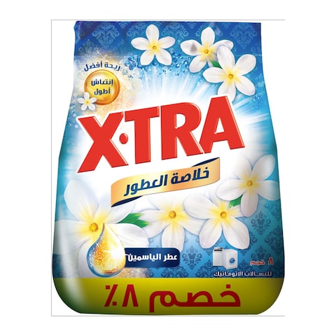 Xtra Automatic Powder Detergent With Jasmine - 8 Kg