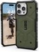 Urban Armor Gear UAG Pathfinder for iPhone 15 Pro Max case cover [18 Feet Drop tested] MagSafe compatible - Olive Drab
