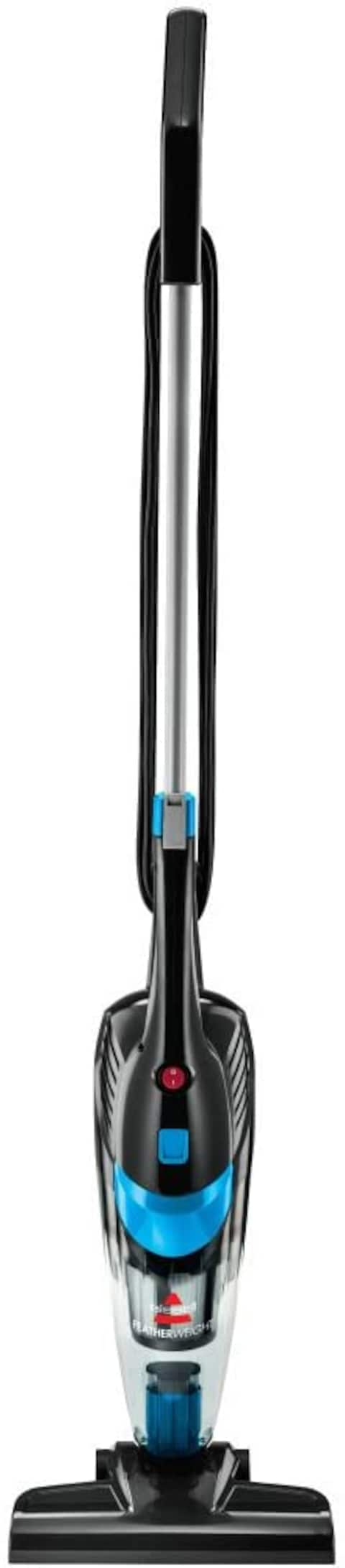 Bissell Featherweight 2 In 1 Upright Vacuum Cleaner, 0.5 Litre, 450W, 2024E, Titanium/Bossanova Blue