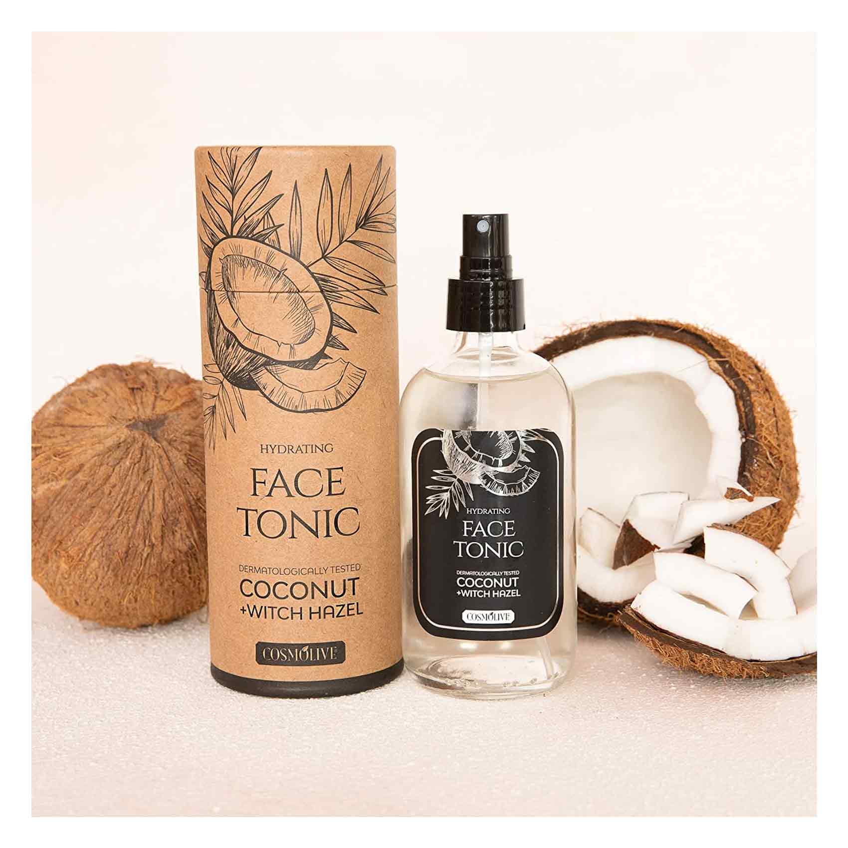 Cosmolive Coconut And Witch Hazel Skin Care Face Tonic 240ml
