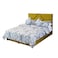 In House Cordoba Velvet Bed Frame - King - 200x200 cm - Gold