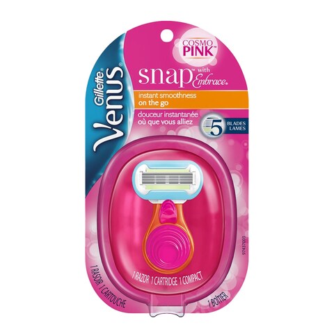 Gillette Venus Embrace Mini Razor For Women - 5 Blades