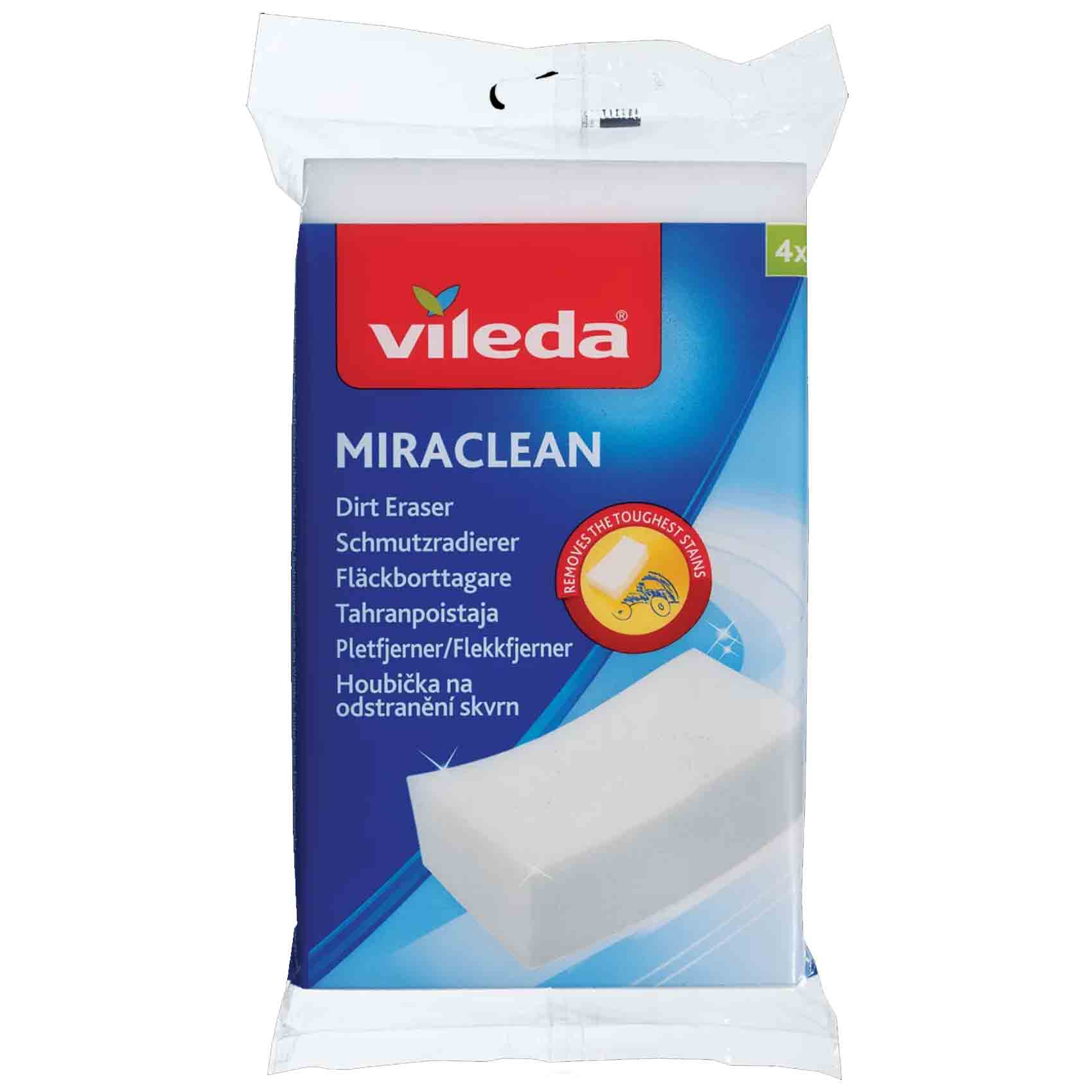 Vileda Mira Clean Stain Eraser 4 Pieces