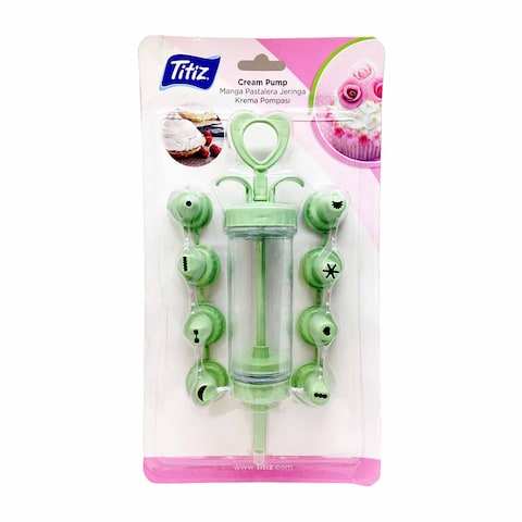 Titiz Cream Pump with Nozzles Set - Green