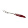 Ascot Cooking Fork Silver And Red
