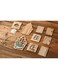 Wooden Christmas Ornaments with Lights - Festive Indoor Holiday Decorations (Elk)