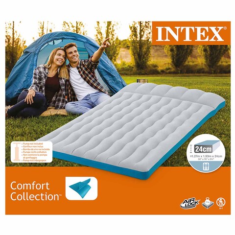 Intex Air Mattress Camping Mat - 127 x 193 x 24 cm