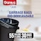 Sanita Club 55 Gallon Oxo-Biodegradable XL Black 2 Garbage Bags