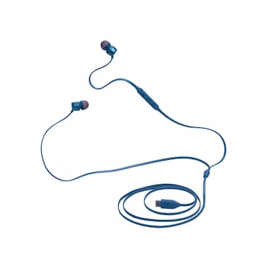 سماعة أذن سلكية من جيه بي إل T310C باللون الأزرق