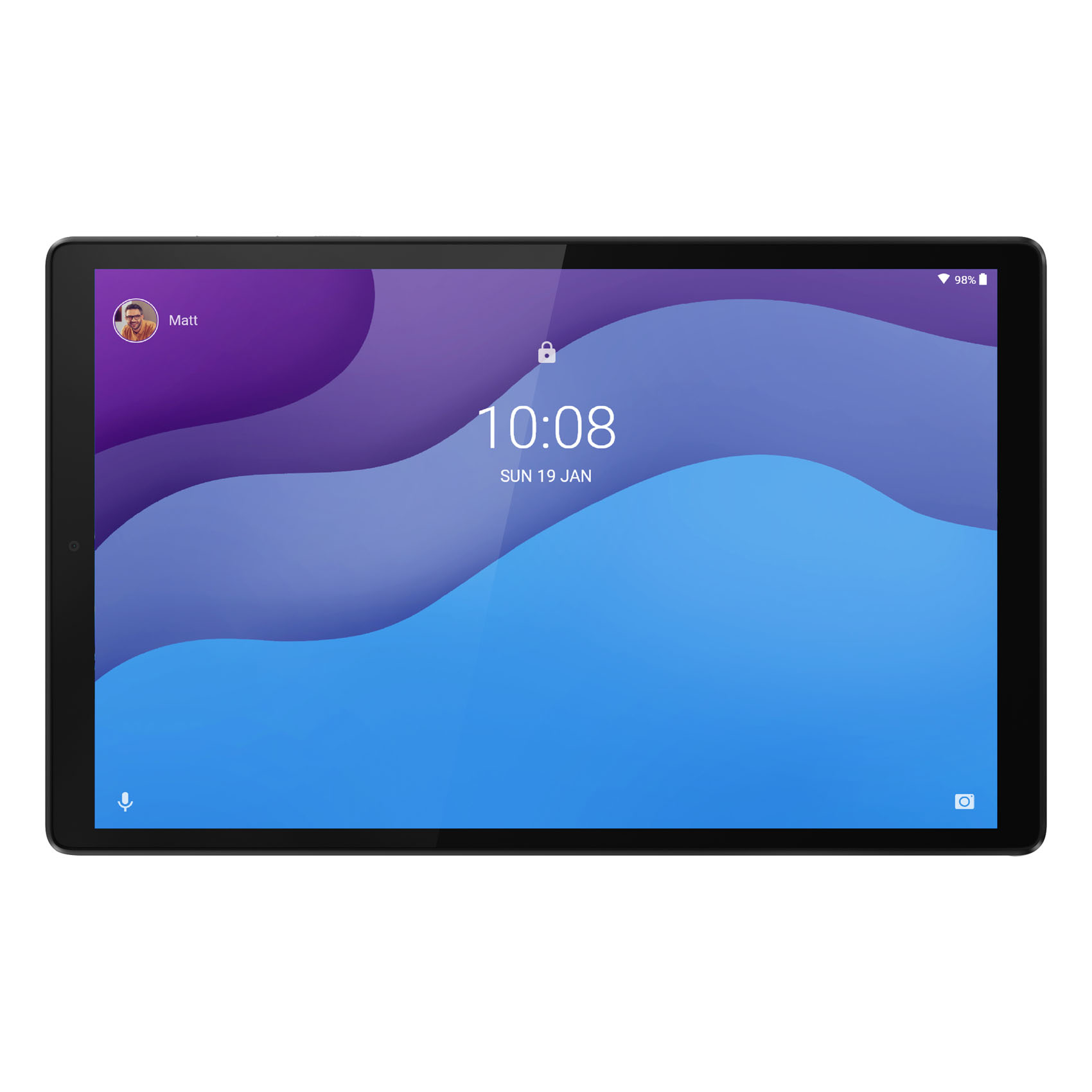 Lenovo Tab M10 HD 2nd Gen X306FGR 10.1-inch Display 2GB RAM 32GB Wi-Fi+Cellular With Bumper Case Iron Grey