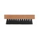 STC Shoe Brush Natural Handle Black 1pcs