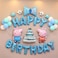 Peppa Pig George Foil Balloon Aluminum Balloons Happy Birthday Party Decor
