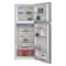 Beko Refrigerator 409Ltr Gross 172x66 Cm Neo Frost ProSmart Inverter Compressor Cool Room Brushed Silver RDNT401XS