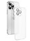 iPhone 14 Pro Max Case Slim Soft TPU Frosted Transluscent Full Body Protective Cover White