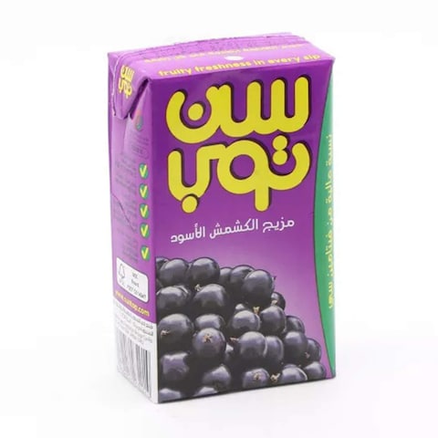 سن توب عصير الكشمش الأسود - 250 مل