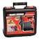 Black+Decker Percussion Hammer Drill 600W Orange
