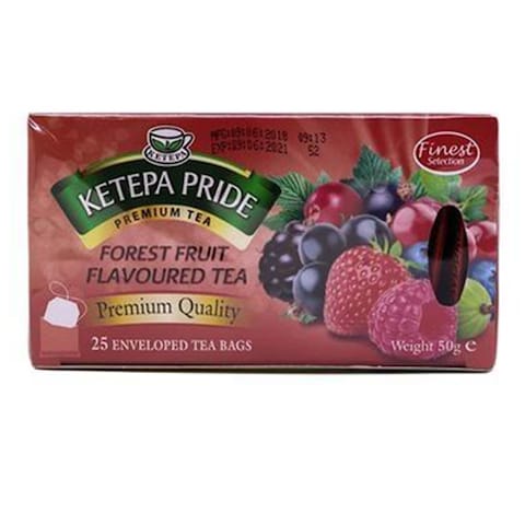 Ketepa Pride Forest Fruit Tea Bags 2g x 25 Pieces