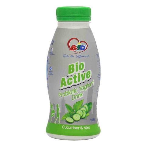 Bio Active Probiotic Cucumber And Mint Yogurt Drink 350ml