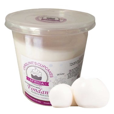 Caroline Cupcakes White Fondant 1Kg.