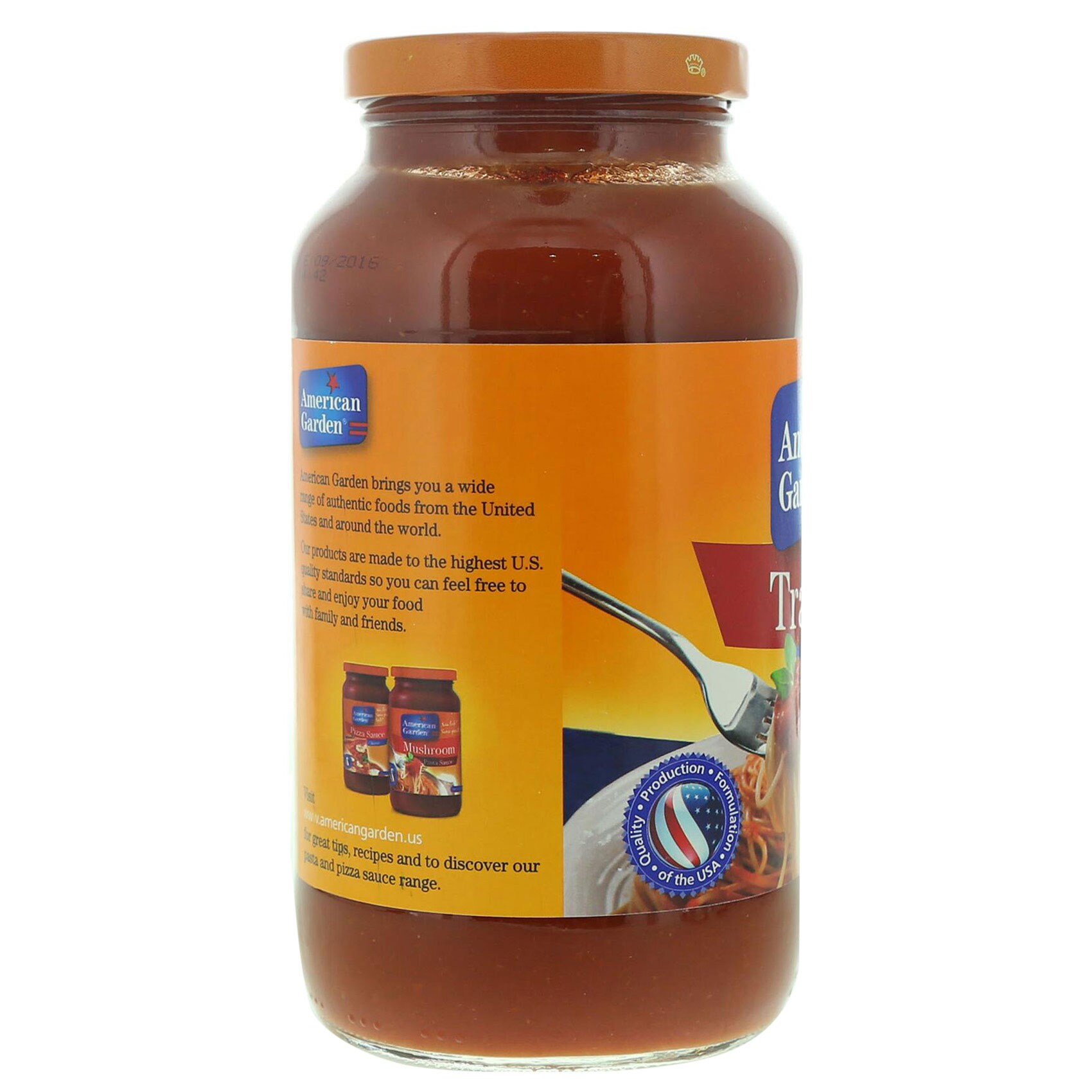 American Garden Pasta Sauce Traditional 680 Gram product thumbnail 4