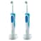Braun Oral-B Vitality 2D CrossAction Rechargeable Toothbrush D12.513W 2 PCS
