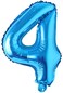 Generic 4 Number Foil Balloon 16-Inch