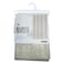 3D Square Printed Shower Curtain Grey 180x180cm