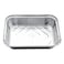 Falcon Aluminium Container With Lid 204 Silver 12 PCS